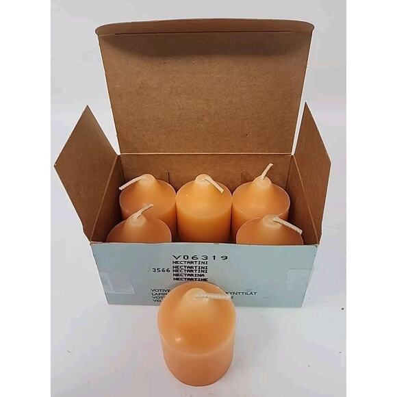 Partylite 6 Votives New Box Votives Nectarini Votives P1D/V06319 - Picture 1 of 4